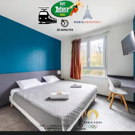 La Nonette Asterix, Cdg Airport & Paris Centre أوري لا فيل
