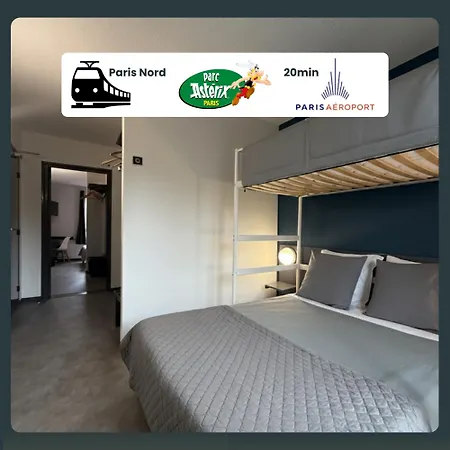 La Nonette Asterix, Cdg Airport & Paris Centre Hotel 2*