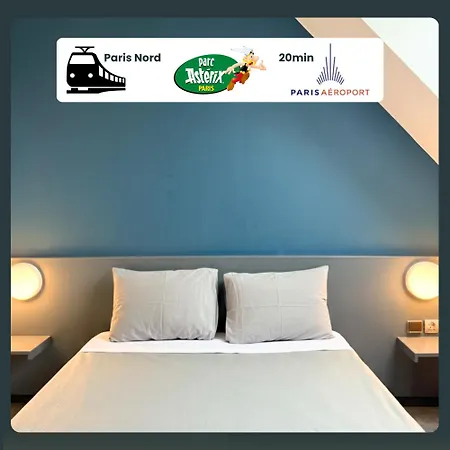 La Nonette Asterix, Cdg Airport & Paris Centre Hotel