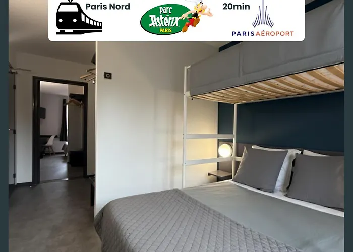 La Nonette Asterix, Cdg Airport&paris Centre Hotel 2*