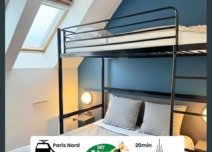 Hotel La Nonette Asterix, Cdg Airport&paris Centre Orry-La-Ville